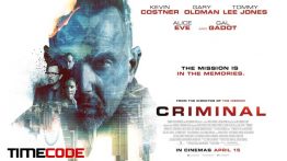 جلوه های ویژه فیلم Criminal 2016