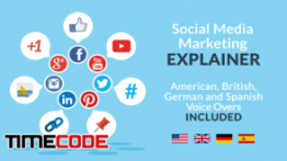 جعبه ابزار ساخت تیزر موشن گرافیک : بازاریابی شبکه های اجتماعی Social Media Marketing Explainer