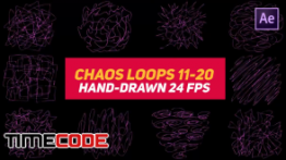 دانلود المان آماده موشن گرافیک Liquid Elements 3 Chaos Loops 11-20