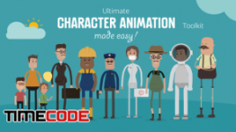 دانلود جعبه ابزار ساخت تیزر موشن گرافیک Ultimate Character Animation Toolkit