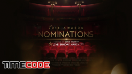 دانلود پروژه آماده افترافکت : اعلام کاندیدا و جوایز Awards Nominations Promo