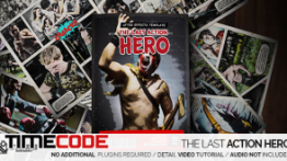 دانلود پروژه آماده افترافکت : مجله کمیک استیرپ The Last Action Hero