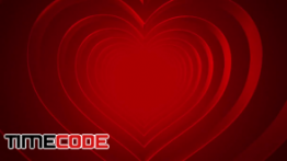 دانلود بک گراند موشن گرافیک : قلب Heart Loops