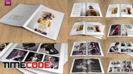 دانلود فایل لایه باز ایندیزاین : مجله عکس Photography look book