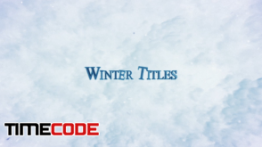 دانلود پروژه آماده افترافکت : تریلر زمستانی Winter Trailer Titles