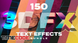 دانلود 150 افکت متن سه بعدی برای فوتوشاپ 3D Text Effects for Photoshop