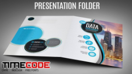 دانلود لایه باز پوشه یا فولدر تبلیغاتی Presentation Folder