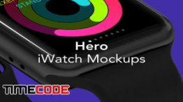 دانلود موکاپ ساعت هوشمند آی واچ HERO iWatch Mockups