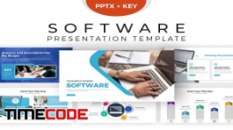 دانلود قالب Keynote و پاور پوینت : معرفی نرم افزار Software Presentation Template