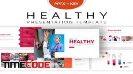 دانلود قالب پزشکی Keynote و پاور پوینت Healthy Presentation Template