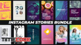 دانلود پروژه آماده افترافکت : تیزر تبلیغاتی اینستاگرام Instagram Stories Bundle