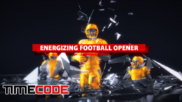 دانلود پروژه آماده افترافکت : وله فوتبال Energizing Football Opener