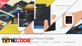 دانلود پروژه آماده افترافکت : معرفی اپلیکیشن iBuilder App Promo Toolkit