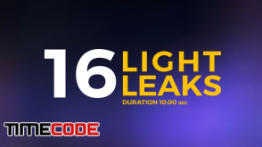 دانلود 16 فوتیج آماده نوری Light Leaks Pack