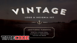 دانلود لوگو لایه باز Vintage Logo & Insignia Starter Kit