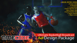 دانلود پروژه آماده افترافکت : وله بسکتبال Ultimate Basketball Intro