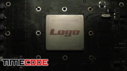 پروژه افترافکت : نمایش لوگو روی میکروچیپ Microchip Logo Reveal