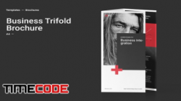 دانلود فایل لایه باز بروشور Business Trifold Brochure