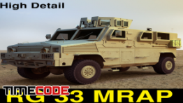 دانلود مدل آماده سه بعدی : ماشین نظامی RG 33