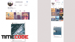 پروژه افترافکت : تیزر تبلیغ صفحه اینستاگرام Instagram Slideshow