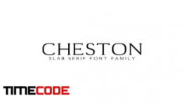 دانلود فونت انگلیسی ساده Cheston Slab Serif 5 Font Family Set