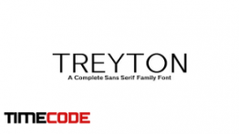 دانلود فونت انگلیسی  Treyton Sans Serif 7 Font Family