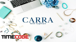 دانلود فونت انگلیسی Carra Serif 3 Font Family Pack