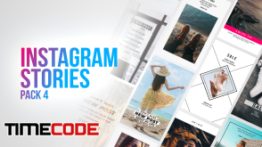 دانلود پروژه آماده افترافکت : تیزر اینستاگرام Instagram Stories Pack 4