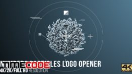 دانلود پروژه آماده افترافکت : نمایش لوگو با انفجار اعداد Numbers Particles Logo Opener