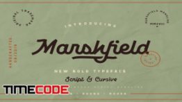 دانلود فونت انگلیسی Marshfield Typeface