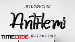 دانلود فونت انگلیسی Anthemi Font Duo