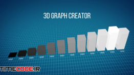 دانلود ابزار ساخت گراف سه بعدی در افتر افکت 3D Graph Creator