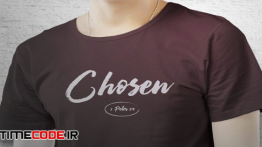 دانلود طرح لایه باز تی شرت Chosen T-Shirt Art Template