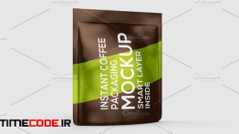 دانلود موکاپ بسته قهوه Coffee Packaging Mock-up