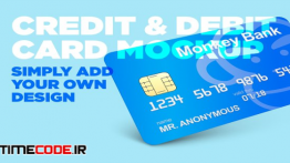 دانلود موکاپ کارت اعتباری Credit & Debit Card Mockup