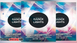 دانلود آگهی تبلیغاتی لایه باز Dance with the Lights Flyer