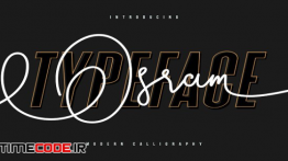 دانلود فونت انگلیسی تحریری Osram Typeface