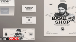 دانلود آگهی لایه باز آرایشگاه مردانه Print Pack | Barber Shop