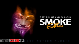 دانلود اکشن فتوشاپ : ایجاد افکت دود Smoke Effect Photoshop Action