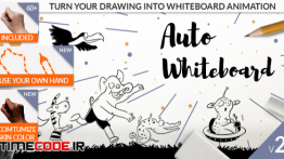 دانلود اسکریپت ساخت حرکات دست + کرک شده Auto Whiteboard