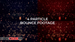 دانلود مجموعه بک گراند موشن گرافیک : ذرات نوری Blue-Red Particles Pack