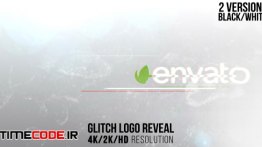 دانلود پروژه آماده افترافکت : نمایش لوگو با نویز و پارازیت Glitch Logo Reveal