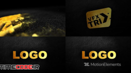 دانلود پروژه آماده افترافکت : لوگو طلایی Gold Logo Reveal