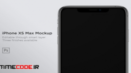 دانلود موکاپ آیکون ایکس iPhone XS Max Mockup