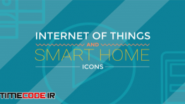 دانلود پروژه آماده افترافکت : اینفوگرافی Internet Of Things and Smart Home Icons