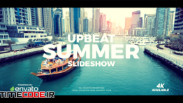 دانلود پروژه آماده افترافکت : اسلایدشو Upbeat Summer Slideshow