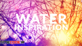 دانلود پروژه آماده افترافکت : اسلایدشو Water Inspiration
