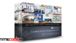 دانلود مجموعه مدل آماده سه بعدی : دکوراسیون  داخلی 3D Interiors – CGAxis Collection Volume 1