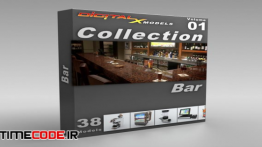 دانلود مجموعه آبجکت سه بعدی : بار و کافی شاپ  3D Model Collection  Volume 1: Bar