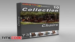 دانلود آبجکت سه بعدی : صندلی 3D Model Collection  Volume 10: Chairs